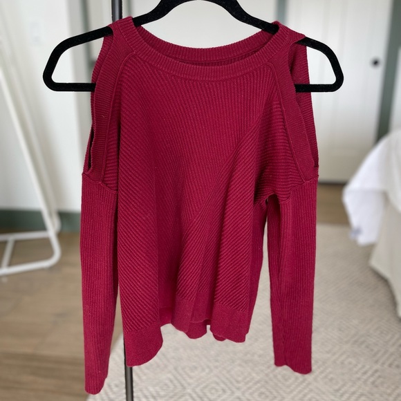 Lucky Brand dark red sweater. - Picture 1 of 3